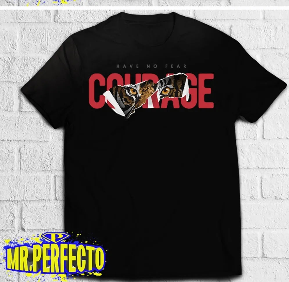 Courage Graphic Tee Mr Perfecto Brand