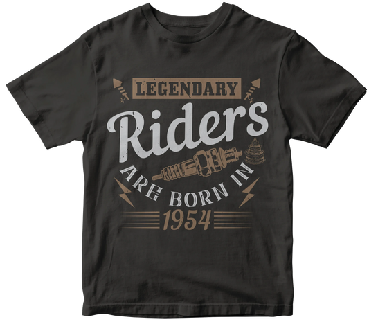 Legend riders are born in 1954 tee Mr Perfecto Brand 