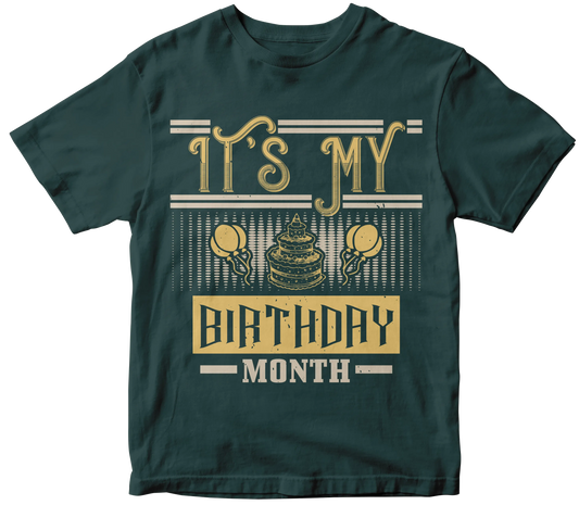 My birthday month tee Mr Perfecto Brand 