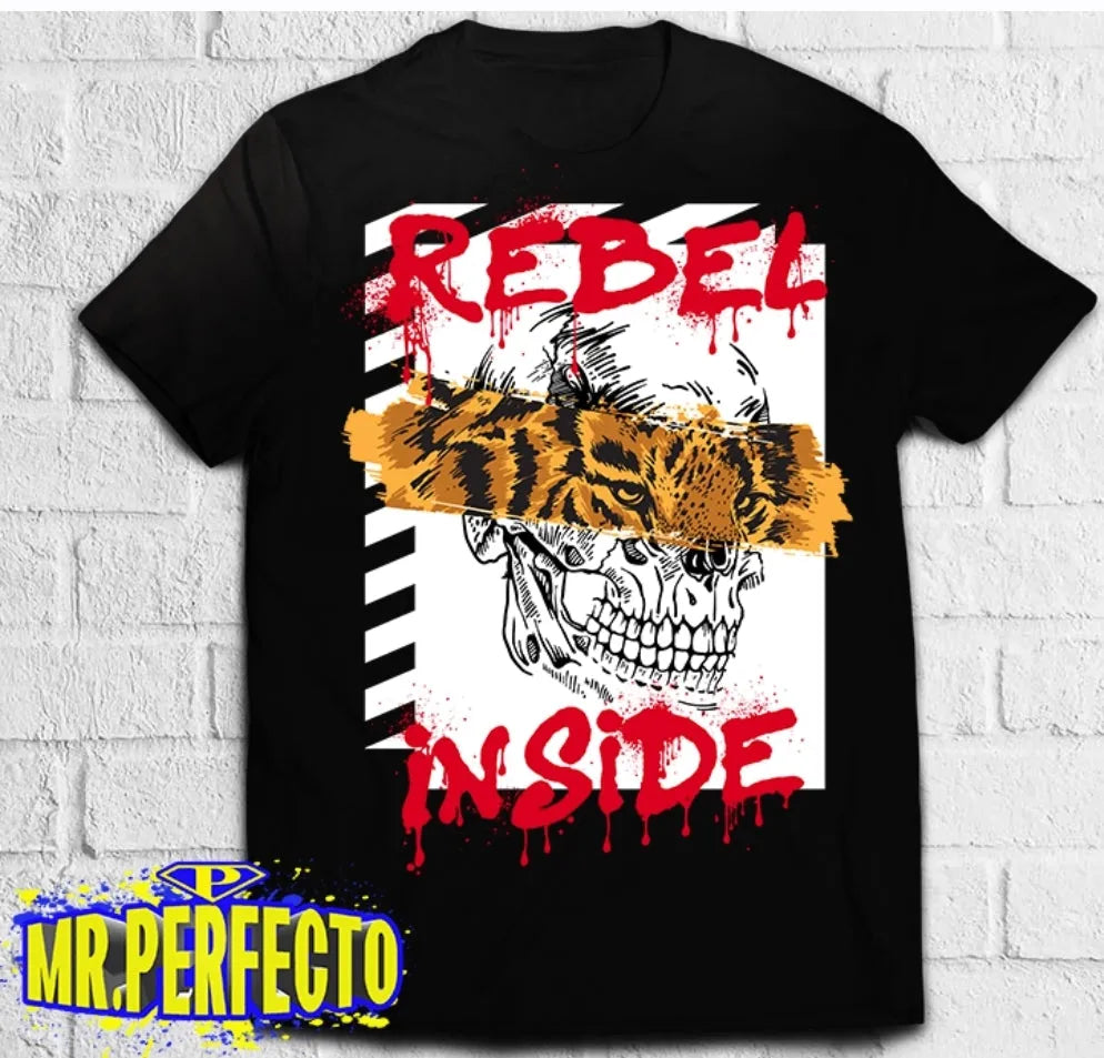 Rebel Graphic Tee Mr Perfecto Brand