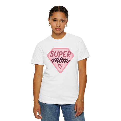 Super Mom Tee Design