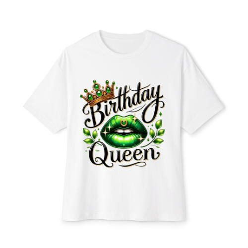 Birthday Queen Tee Design