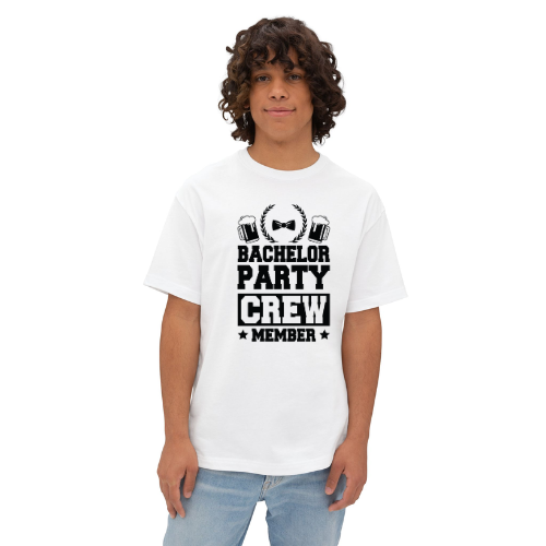 Bachelor Party Crew Member Tee Design