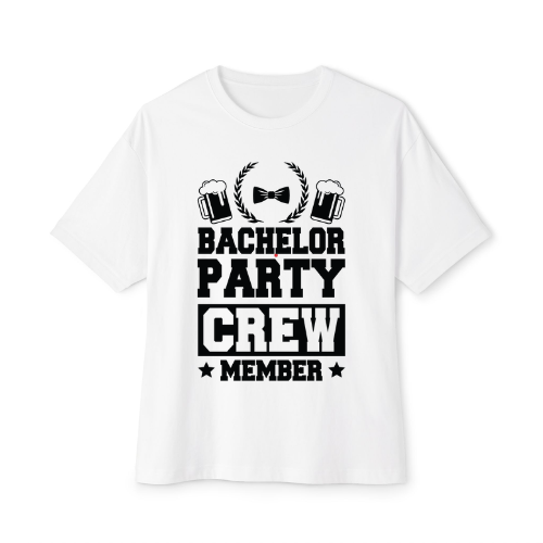 Bachelor Party Crew Member Tee Design