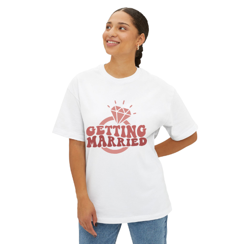 Getting Married Tee Design