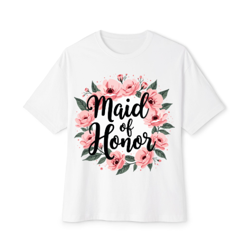 Maid of Honor Tee Design