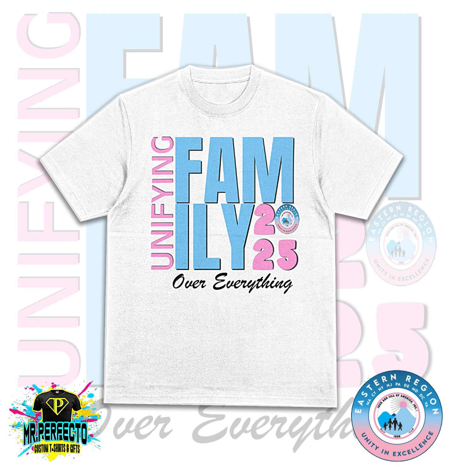 Unifying Families Over Everything Kids family Tees Unisex